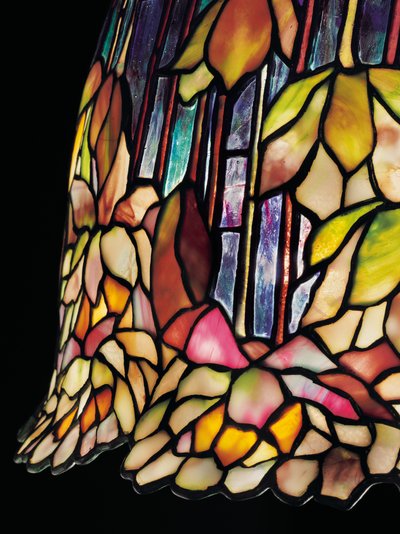 Eine "Pond Lily" Tischlampe, ca. 1903 von Tiffany Studios