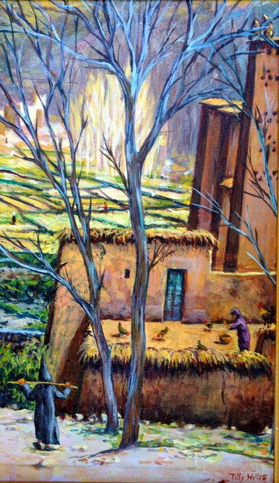 Marokkanisches Dorf Kasbah von Tilly Willis