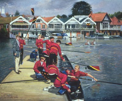 Zu den Bootshäusern, Henley, 1997 von Timothy Easton