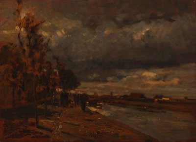 Kanal in Holland, 1885 von Tina Blau