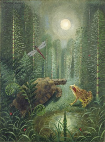 Prähistorische Begegnung von Tirzah Ravilious