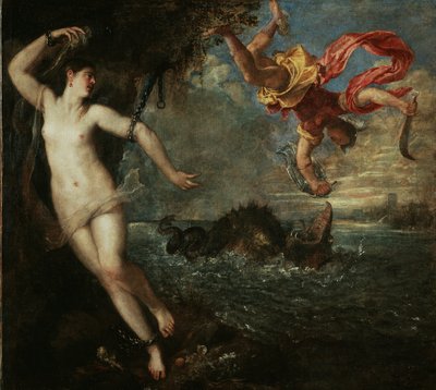 Perseus und Andromeda, ca. 1555 von Titian