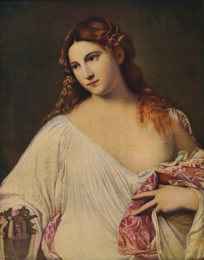 Flora, ca. 1515-1517, ca. 1915 von Tiziano Vecelli