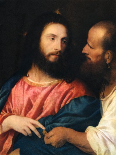 Das Zinsgroschen, 1518, 1937 von Tiziano Vecelli