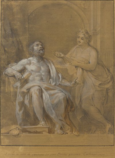 Homer und Kalliope von Tommaso Conca
