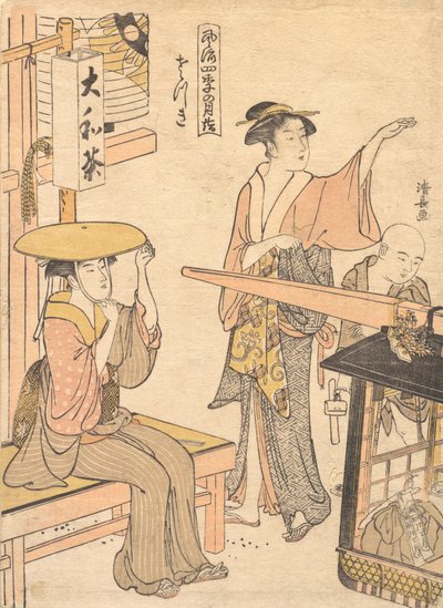 Der fünfte Monat, ca. 1791 von Torii Kiyonaga