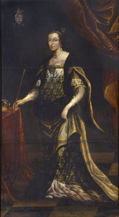 Königin Jadwiga von Polen, ca. 1676 von Trycjusz