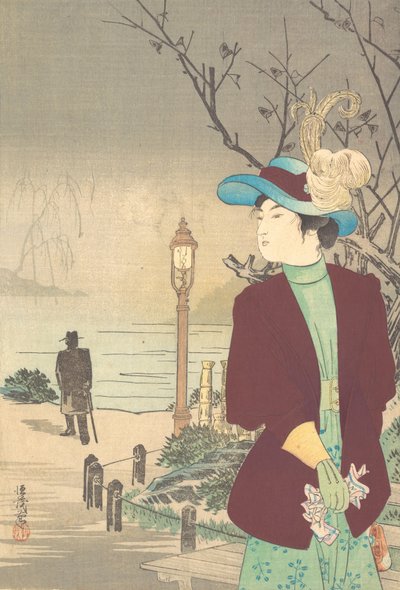 Druck, ca. 1900 von Tsuneshige