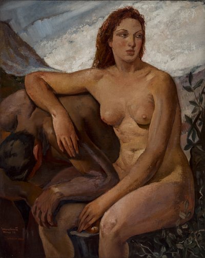 Adam und Eva, 1930 von Ubaldo Oppi