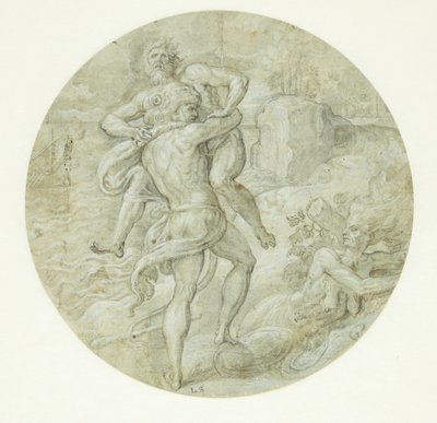 Herkules und Antaeus von Ubekendt