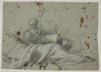 Jupiter oder Apollo und Juno von Ubekendt Ubekendt