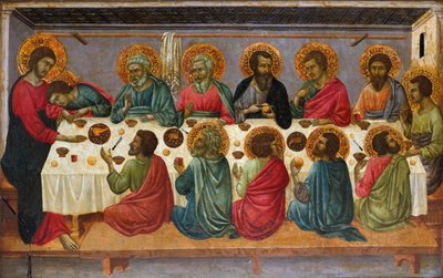 Das letzte Abendmahl von Ugolino di Nerio