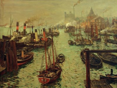 Der Hamburger Hafen von Ulrich Hubner