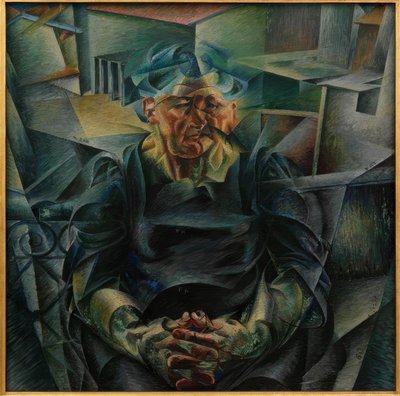 Horizontale Konstruktion von Umberto Boccioni