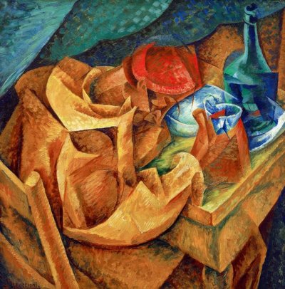 Il bevitore von Umberto Boccioni