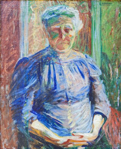 Porträt der Mutter von Umberto Boccioni