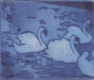 Schwäne von Umberto Boccioni