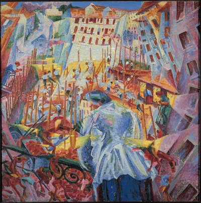Simultane Visionen von Umberto Boccioni