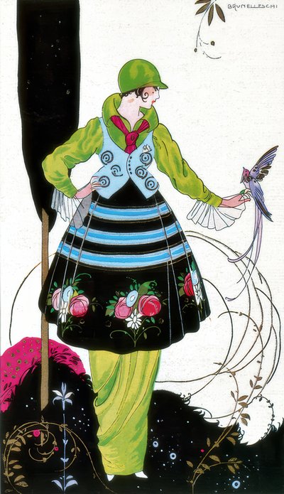 Französische Mode von Umberto Brunelleschi