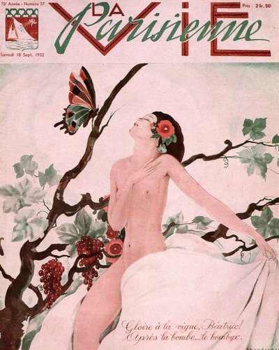 La Vie Parisienne Magazin-Cover, 1932 von Umberto Brunelleschi