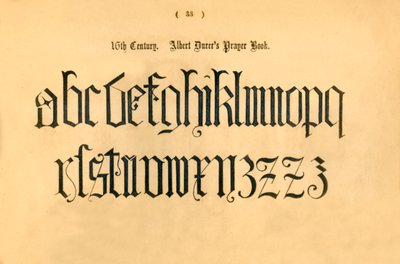 16. Jahrhundert. Gebetbuch von Albrecht Dürer, 1862 von Unbekannt
