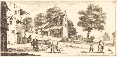 Eine Kirche, um oder nach 1635 von Unbekannt