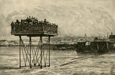 Eine neugierige Rollbrücke, 1882 von Unbekannt