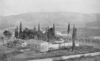 Ein Kloster am Fuße des Hymettus, 1913 von Unbekannt