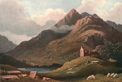 Eine Berglandschaft - Ben Lomond von Unbekannt