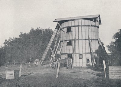 Ein Silo, nahe Mildura, Victoria, 1923 von Unbekannt