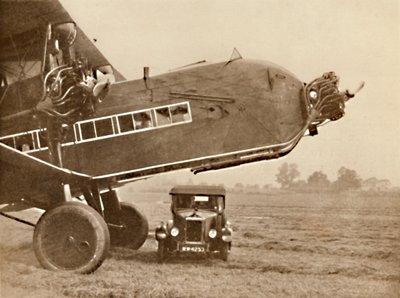 Ein dreimotoriger Argosy von Unbekannt
