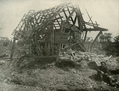 Ein Dorf an der Westfront, 1919 von Unbekannt