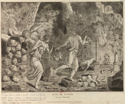 Akt der Gerechtigkeit, 1794 von Unbekannt