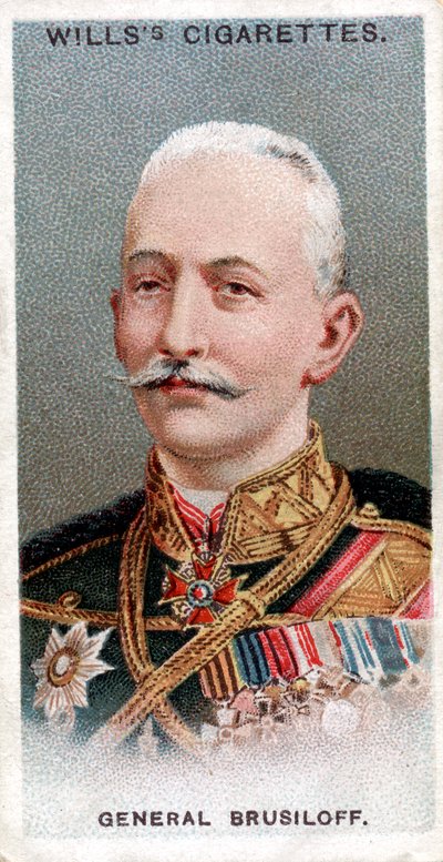 Alexei Brusilov, russischer Soldat, 1917 von Unbekannt