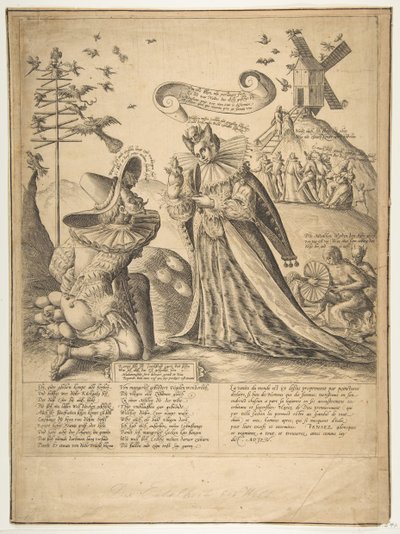Allegorie auf die Eitelkeit von Unbekannt