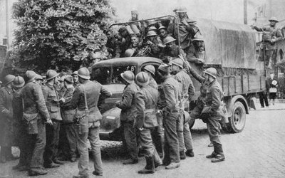 Alliierte gehen Belgien zur Hilfe, 1940 von Unbekannt