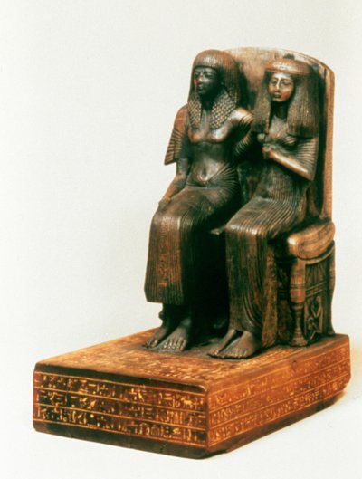 Amenemope und Frau, Ägyptisch, 19. Dynastie von Unbekannt