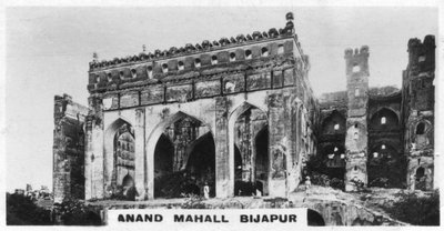 Anand Mahall, Bijapur, Karnataka, Indien, ca. 1925 von Unbekannt