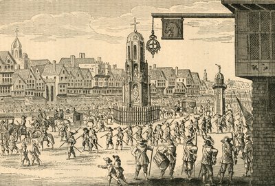 Alte Ansicht von Cheapside, 1897 von Unbekannt