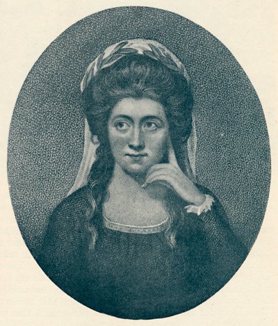 Anna Seward geb. 1747, gest. 1809, 1907 von Unbekannt