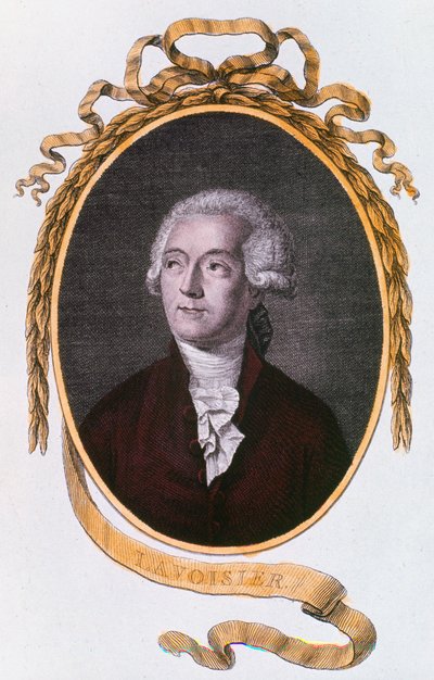 Antoine Laurent Lavoisier, französischer Chemiker des 18. Jahrhunderts, 1801 von Unbekannt