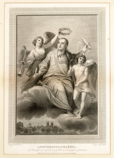 Apotheose von Händel von Unbekannt