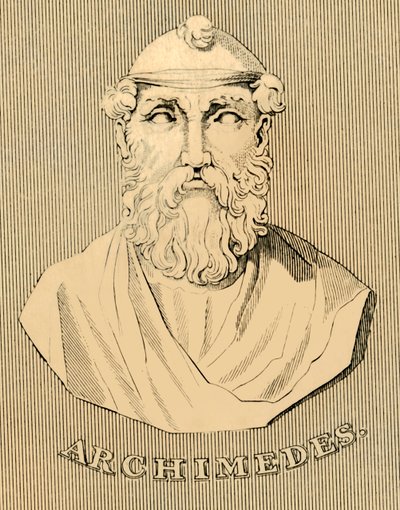 Archimedes, ca. 287-212 v. Chr. von Unbekannt