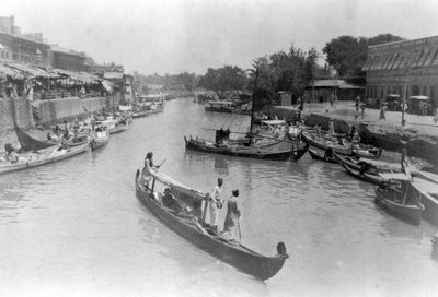 Ashar Creek, Basra, Irak, 1917 von Unbekannt