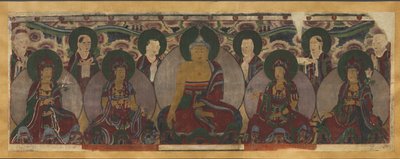Versammlung buddhistischer Gottheiten, 1846 von Unbekannt