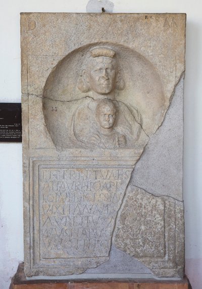Aurelio Apio, Stele von Unbekannt