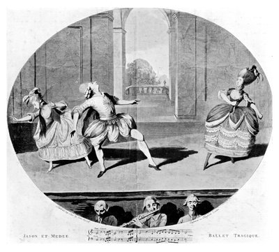 Tragisches Ballett von Unbekannt