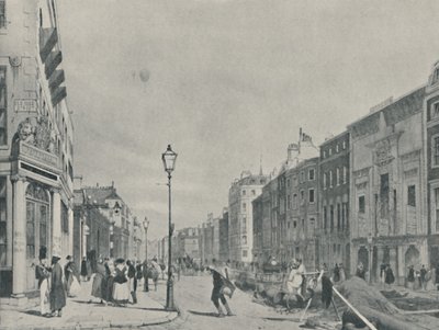 Ballons über Piccadilly, 1842, 1920 von Unbekannt