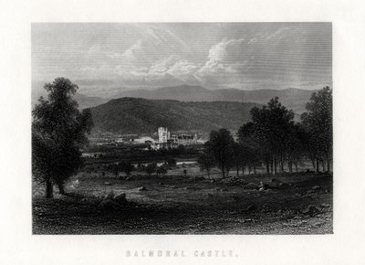 Balmoral Castle, Schottland, 1883 von Unbekannt