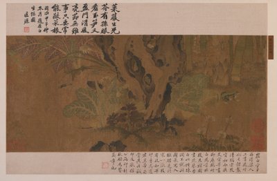 Bambus, Frosch und Insekten, Ming-Dynastie, 1368-1644 von Unbekannt